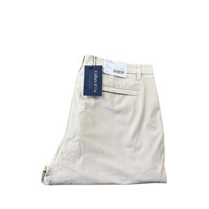 Collars & Co. Khaki Performance Men's Apex Tech Pant Size 36x34 NWT